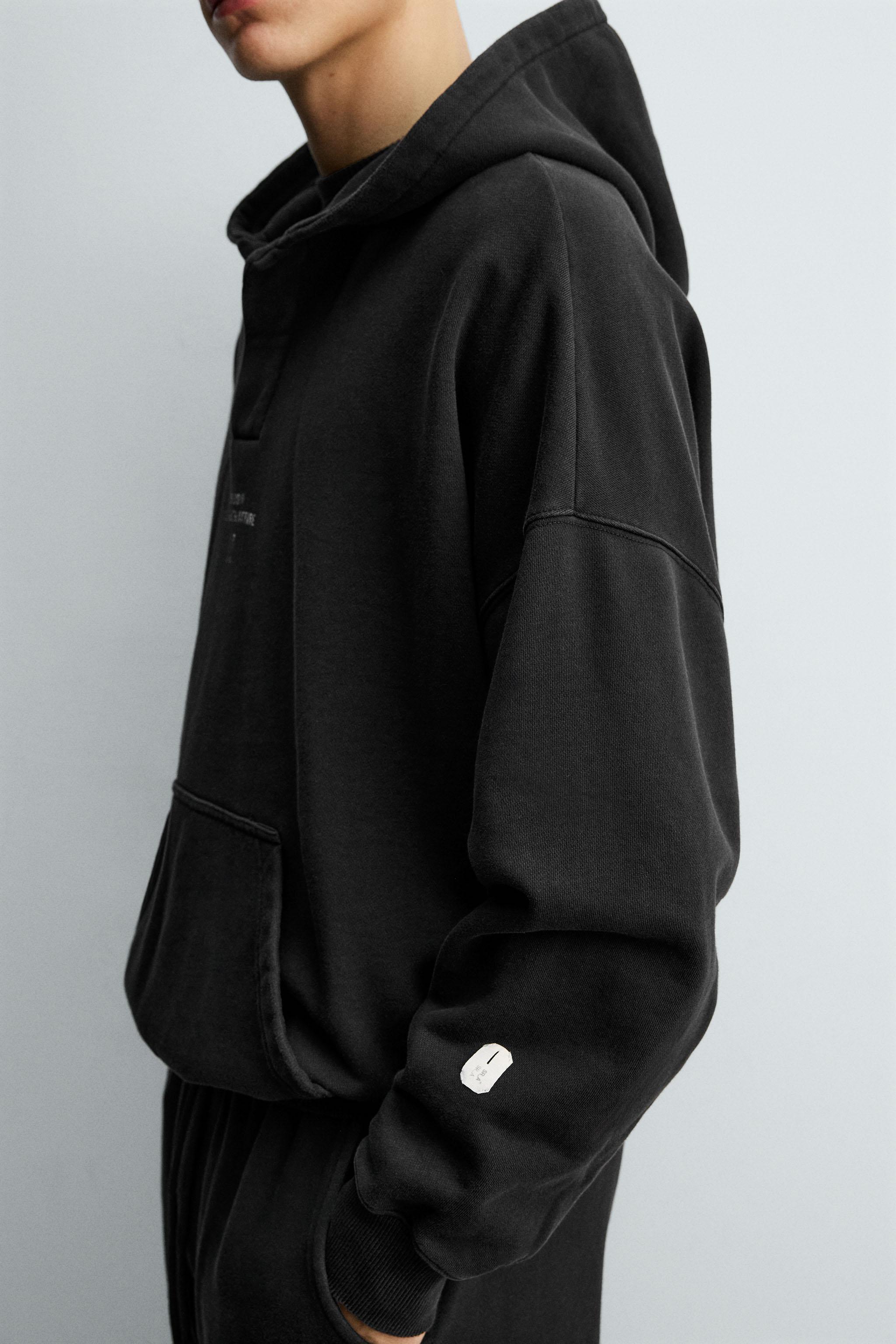 HOODIE POUCH POCKET SWEATSHIRT X SR_A